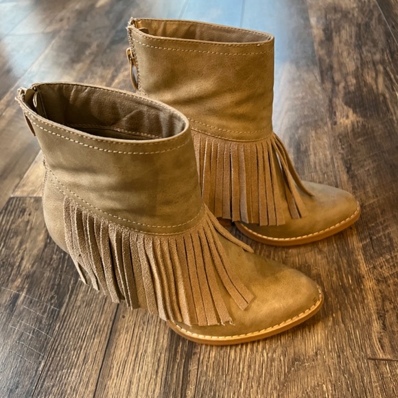 Fringe Booties - Picture 3 of 4